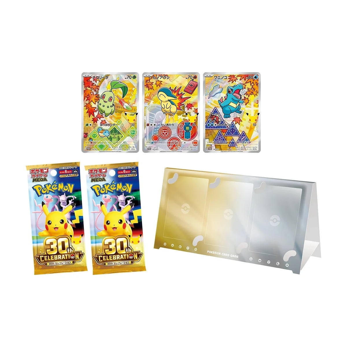 Pokemon TCG: MEGA 30th CELEBRATION Card Set (Set of 9 Types) (2026/10/16)