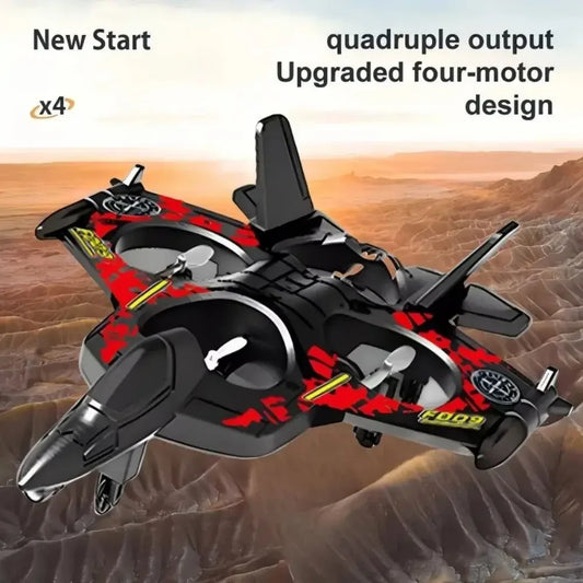 The RC Plane is a 2.4G remote control aircraft with gravity sensing and a helicopter glider with light EPP foam fighters. It is a suitable toy for boys and children as a gift.