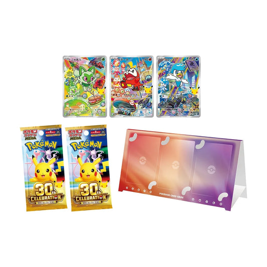 Pokemon TCG: MEGA 30th CELEBRATION Card Set (Set of 9 Types) (2026/10/16)