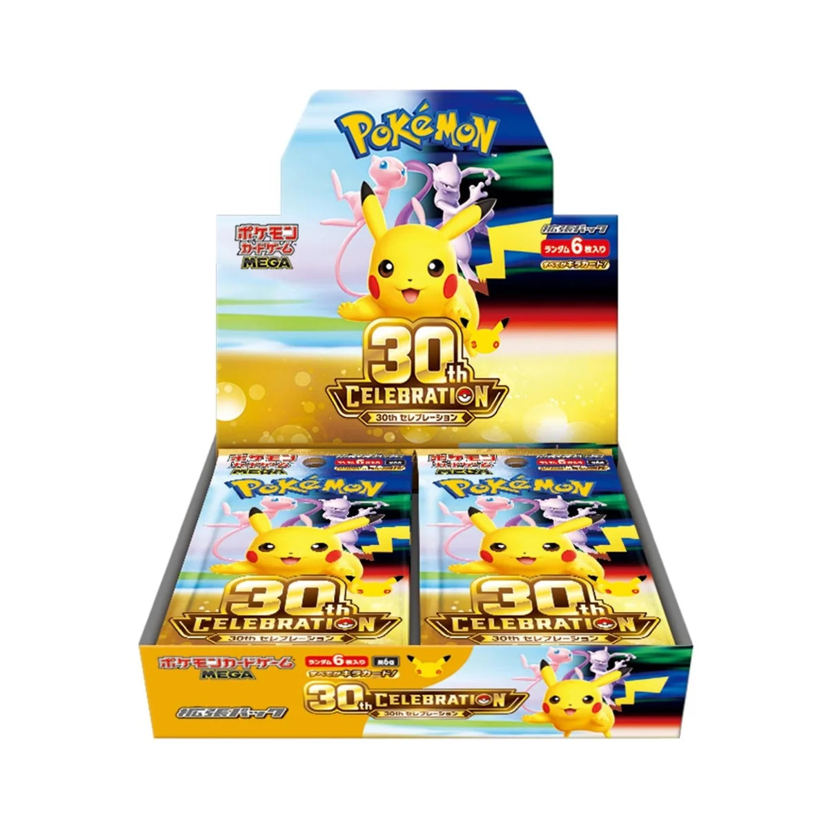 Pokémon TCG: [Pre-order] MEGA 30th CELEBRATION BOX - NEW/Sealed (2026/09/16)