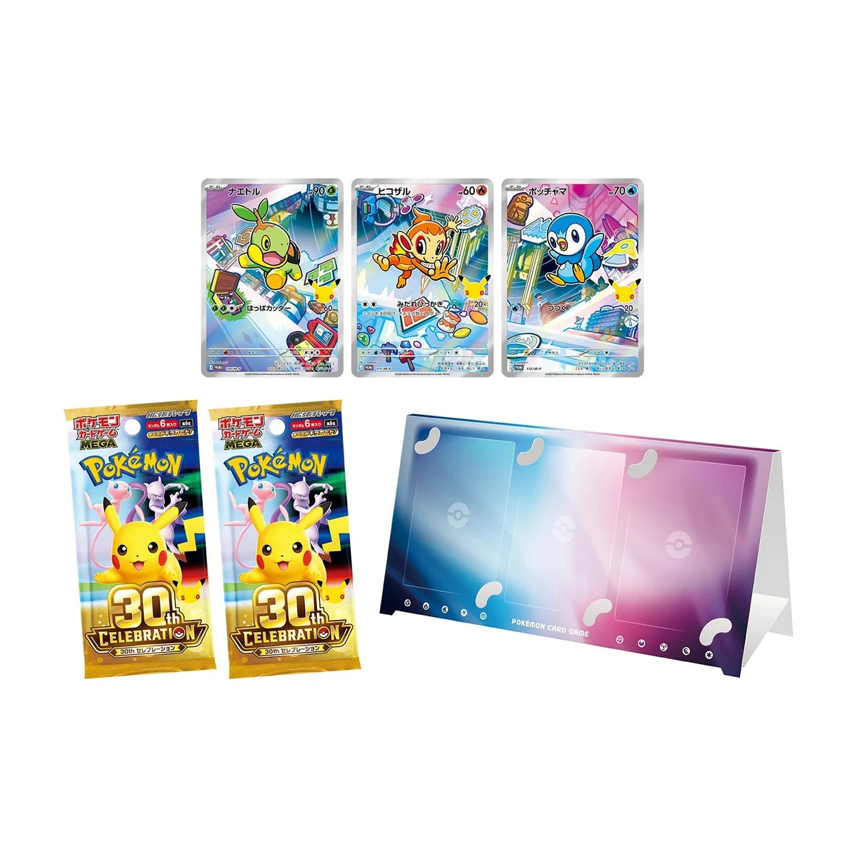 Pokemon TCG: MEGA 30th CELEBRATION Card Set (Set of 9 Types) (2026/10/16)