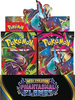 Pokemon TCG  Mega Evolution Phantasmal Flames Booster Display Box